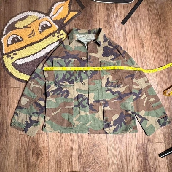 Woodland Other - 90s US Army woodland camo jacket (0135)